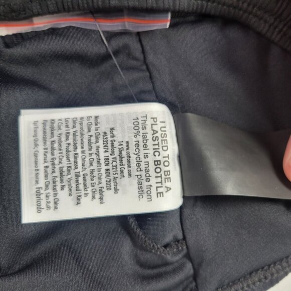 Cotton On Body Recycled Polyester Ribbed Black Bandeau Bikini Top Size Large - Picture 7 of 10